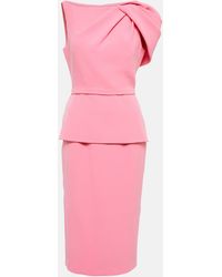 Safiyaa - Mabilla One-shoulder Sheath Dress - Lyst