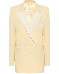 Blazé Milano Blazer Everyday en lin et soie - Neutre