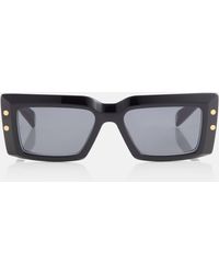 Balmain - Imperial Rectangular Sunglasses - Lyst