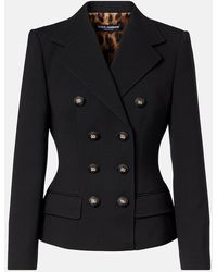 Dolce & Gabbana - Blazer Dg Aus Schurwolle - Lyst