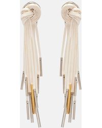Dries Van Noten - Pendientes De Algodon - Lyst