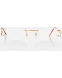 Cartier - Eckige Brille - Lyst