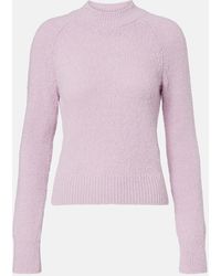 Dries Van Noten - Pull En Alpaga Et Laine Melanges - Lyst