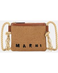 Marni - Cotton-blend Crossbody Bag - Lyst