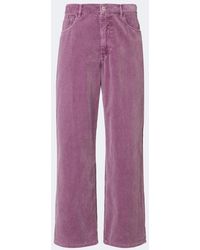AURALEE - Cotton Corduroy Wide-Leg Pants - Lyst