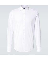 Fedeli - Camisa En Mezcla De Algodon - Lyst