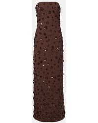 Jonathan Simkhai - Serafina Embellished Bustier Gown - Lyst
