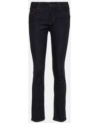 AG Jeans - High-Rise Slim Jeans Mari - Lyst