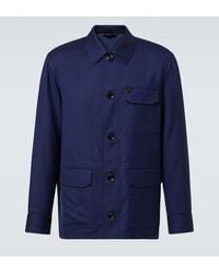 Brioni - Veste En Laine Et Soie - Lyst