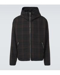Our Legacy - Chaqueta Con Capucha Riviera A Cuadros - Lyst