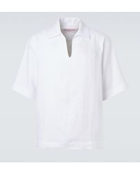 Orlebar Brown - Vincent Linen Shirt - Lyst