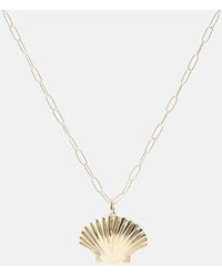 Mateo - Venus Large 14t Gold Necklace - Lyst