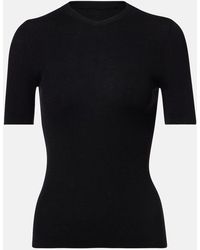 KHAITE - Top Celina Aus Einem Wollgemisch - Lyst