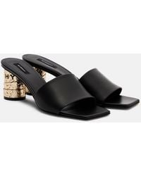 Givenchy - Tape 65 Leather Mules - Lyst
