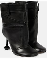 Loewe - Bottines Toy En Cuir - Lyst