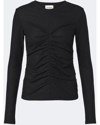 Isabel Marant - Delesa Ruched Jersey Top - Lyst