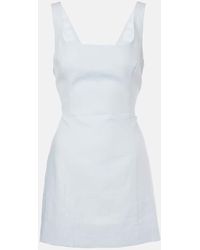 SIR. - Iris Tie Linen Minidress - Lyst