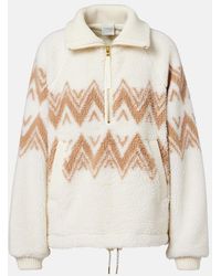 Varley - Hendrik Jacquard Teddy Jacket - Lyst
