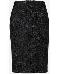 The Row - Malva Wool Midi Skirt - Lyst