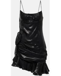 Alessandra Rich - Draped Minidress - Lyst