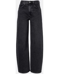 Agolde - Low Curve Low-Rise Wide-Leg Jeans - Lyst