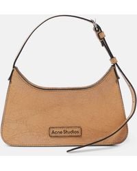 Acne Studios - Platt Micro Leather Shoulder Bag - Lyst