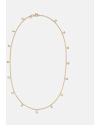 Octavia Elizabeth - Micro Nesting Gem 18Kt Necklace With Diamonds - Lyst