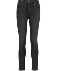 Citizens of Humanity Rocket Ankle Mid-rise Skinny Jeans - Black