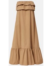 Saint Laurent - Maxi Dresses - Lyst