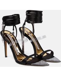 Alexandre Vauthier - Metafisico 105 Crystal-Embellished Sandals - Lyst