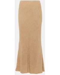 Gabriela Hearst - Belo Silk And Wool Boucle Maxi Skirt - Lyst