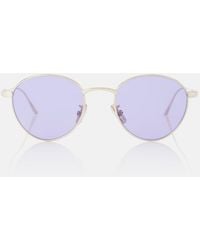 Loewe - Slim Round Sunglasses - Lyst