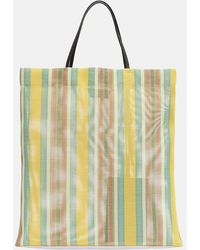 The Row - Barn Mini Striped Mesh Tote Bag - Lyst