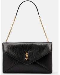 Saint Laurent - Cassandre Leather Shoulder Bag - Lyst