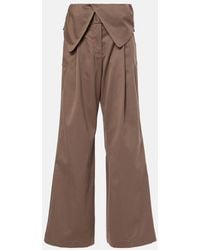 JW Anderson - Cotton Twill Wide-Leg Pants - Lyst