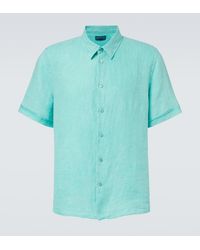 Vilebrequin - Courbis Linen Bowling Shirt - Lyst
