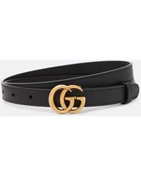 Gucci - Ceinture Large Gg Marmont, Taille 100 - Lyst