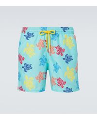 Vilebrequin - X Falke Moorea Printed Swim Trunks - Lyst