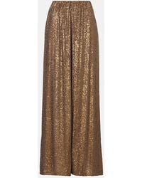 Norma Kamali - Boyfriend-Sweathose Mit Extraweitem Beinsaum - Lyst