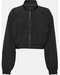 Alo Yoga - Clubhouse Cropped Jacket - Lyst
