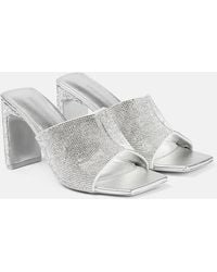 Jonathan Simkhai - Asia Crystal-Embellished Sandals - Lyst