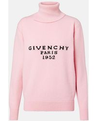 Givenchy - Wool And Cashmere Turtleneck Sweater - Lyst