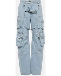 Off-White c/o Virgil Abloh - Low-Rise Jeans - Lyst