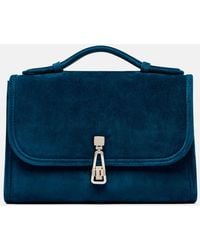 Gabriela Hearst - Leonora Small Suede Crossbody Bag - Lyst