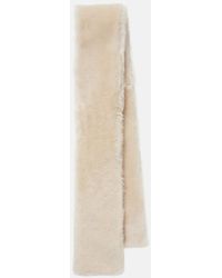 TOTEME - Schal Aus Shearling - Lyst