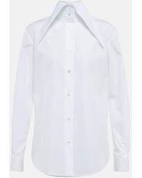 The Row - Armelle Cotton Poplin Shirt - Lyst