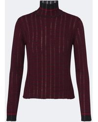 Proenza Schouler - Stina Wool And Cotton Turtleneck Sweater - Lyst