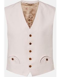 Blazé Milano - Feral Linen Vest - Lyst