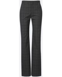 Gucci - Checked Wool Straight Pants - Lyst
