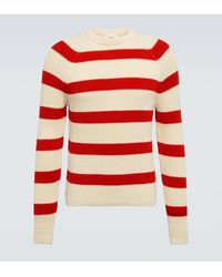 Ami Paris - Striped Sweater - Lyst